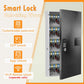 104 Keys Lock Box with Drop Slot, Key Cabinet Wall Mount, Fixed Code/OTP, APP Bluetooth/Wi-Fi, Spare Key Unlock, Large Key Return Box for Hotel, Car Dealerships, Realtors, Office