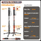 Fotopro Carbon Fiber 3-in-1 Monopod, 73" Travel Monopod with Feet, Max Load 22lbs for DSLR Camera Stabilizer, X-Airfly Mono Grey