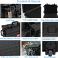 Waterproof Hard Case,27 x 20 x 13 Inch, Equipment Rolling Hard Case with Foam/Wheels/Retractable Handle for camera, Drone,tool, electronics,Shockproof, TSA Friendly, Inner 21.6"X 14.6"X10.2"
