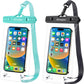 Waterproof Phone Pouch Bag - 8.5in Water Proof Cell Phone Case for Beach Travel Must Haves, Waterproof Phone Holder with Lanyard for iPhone 16 15 Pro Max Galaxy S24 S23 Ultra Pixel, Cruise Essentials
