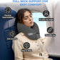 Travel Pillow, Neck Pillow Airplane, Plane Pillow Memory Foam Travel Neck Pillow with 360° Head and Neck Support, Portable Travel Essential Suitable for Airplane, Car, Train, or Bus Trip
