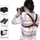 Vigorport Camera Strap,Cross Shoulder Straps for Binoculars, Rangefinders,Harness Strap Compatible with Canon, Nikon, Sony and DSLR SLR Cameras-Brown