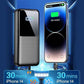 Portable Charger Power Bank - 40000mAh Battery Pack Portable Charger with Built in Cables 22.5W Fast Charging Powerbank Compatible with iPhone Android Samsung Phone, Travel Camping Essential