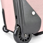 U.S. Traveler Lightweight Rolling 20" Carry On Luggage Softside Suitcase, Pink, 2 Wheel Single