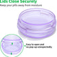 Small Pill Box, (4 Pack) Travel Pill Case Portable Daily Pill Organizer Mini Medicine Storage Container for Pocket Purse Cod Liver Oil Storage Box Earplug Case