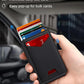 Wallet for Men RFID Wallet with Money Clip, Slim Pop Up Card Holder for 10-12 Cards, Minimalist Smart Credit Card Case with ID Window, Bifold Metal Wallet for Front Pocket, Gifts for Men