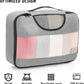 Veken 8 Set Packing Cubes for Travel Essentials, Suitcase Organizer Bags in 4 Sizes, Carry-On Luggage Accessories with Large Laundry & Hanging Toiletry Bag, Must-Have for Airplane, Road Trip & Camping - Roamly