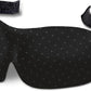 Bucky 40 Blinks No Pressure Beauty & Travel Eye Masks, Gray Dots