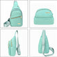 Small Sling Bag For Women Men Casual Crossbody Sling Backpack