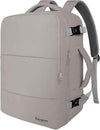 Taygeer Laptop Backpack Purse for Women, Backpack for College Essentials with 17.3inch Laptop Compartment, Travel Mochila Airline Approved CarryOn Work Bag for Nursing Doctor Business Travel, Brown