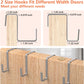 FENTEC 35 Large Pockets Over The Door Shoe Organizer, Mesh Hanging Shoe Organizer Shoe Rack for Closet Mesh Closet Shoe Holder, Over Door Organizer, Shoe Organizer for Wall, Grey, 1 Pack