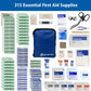 First Aid Only 313 Piece Home & Go Emergency First Aid Kit (91081)