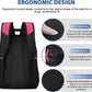 LARIPOP Soccer Backpack Soccer Bag with Ball Holder & Shoe Compartment Youth Sports Equipment Training Bag