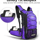 Insulated Hydration Pack Backpack with 3L BPA Free Leak-Proof Water Bladder, Keep Liquids Cool for Up to 5 Hours, Daypack for Hiking, Running, Cycling, Hunting, Climbing