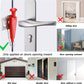 Upgraded Door Stop Alarm with Portable Door Lock 120 dB Travel Door Stopper Door Wedge Alarm,Dual Protection-with 3 Levels Sensitivity for Traveling Hotel Home Apartment College House
