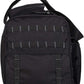 K-Cliffs Tactical Range Duffel Heavy Duty Large Gear Duffle Durable Quality Travel Sports Gym Equipment Bag Military Molle with Lockable Zippers with US Flag Patch 33 Inch Black