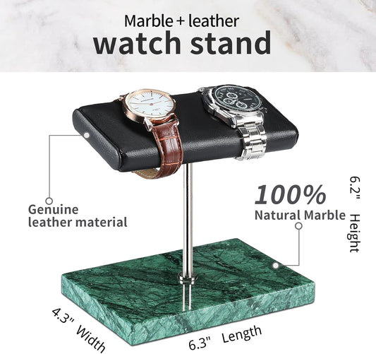 LYS&LYX Watch stand watch display stand watch holder watch Handcrafted watch holder (2--green/silver/black)