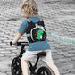 Accmor Toddler Harness Leash+ Anti Lost Wrist Link, Cute Dinosaur Kids Harness with Leash, Collapsible Child Leash Baby Walking Wristband Assistant Strap Belt for Boys