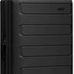 Traveler's Choice Pagosa Hardshell Expandable Luggage with Spinner Wheels, Black, 26-Inch Medium