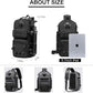 OZUKO Tactical Backpack Chest Sling Bags for Men, Waterproof Crossbody Shoulder Daypack for Outdoor Walking Hiking Trekking (Dark gray)