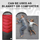 Sleeping Bags for Adults Cold Weather,Portable, Waterproof,Lightweight Sleeping Bag for Tall Girls Boys with Compression Sack for Warm Camping, Hiking, Outdoor & Indoor