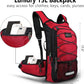 Insulated Hydration Pack Backpack with 3L BPA Free Leak-Proof Water Bladder, Keep Liquids Cool for Up to 5 Hours, Daypack for Hiking, Running, Cycling, Hunting, Climbing