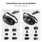 K&F Concept 2 in 1 Sling Bag Everyday Shoulder Bag & Multifunction Photography Crossbody Camera DSLR Backpack Portable Bag