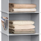 Simple Houseware 5 Shelf Hanging Closet Organizer, Gray