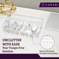 Set of 3 Cable Organizer Box W/Labels - Charger Box, Stackable W/Lids-Cord Organizer Junk Drawer- Cord Storage Box for Desk -Cable Organizer case