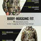 TIDEWE Vest with Seat, Lightweight Vest with Multi-Compartment Storage, Portable Backpack with 11 Adjustable Straps