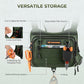 KastKing Bait Boss Water-Resistant Fishing Chest Pack With EVA Zip-Down Workstation, MOLLE Storage, Adjustable Chest Straps