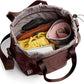 Bellroy Cinch Bucket Bag (compact 9 liter lightweight crossbody bag with external organization, internal zip pocket, adjustable shoulder strap, and adapts to be carried three ways) - Burgundy