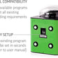 Watch Winder for Automatic Watch with Vertical Rotor Stop (with AC Adapter)