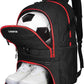 LARIPOP Soccer Backpack Soccer Bag with Ball Holder & Shoe Compartment Youth Sports Equipment Training Bag