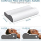 Cervical Neck Pillow for Pain Relief, Contour Memory Foam Pillows Ergonomic Pillow for Sleeping Bed Pillow Neck Support with Cooling Pillowcase Orthopedic Pillow for Side Back Sleepers