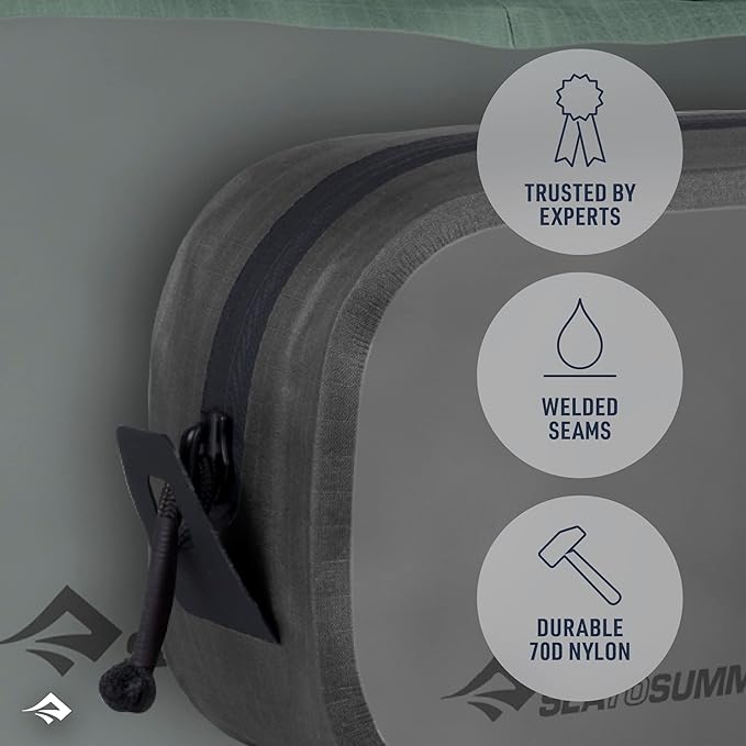 Sea to Summit Hydraulic Packing Cube, Dust and Water-Resistant Travel Organizer