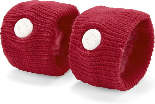 Sea-band Anti-Nausea Acupressure Wristband for Motion & Morning Sickness - 1 Pair Red