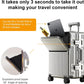 Zipperless Luggage, Polycarbonate Aluminum Hard Shell, Expandable Carry-On Suitcase with Spinner Wheels, Hard Shell Suitcase, 26 Inch Cabin - Roamly