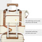 Joyway Carry On Luggage 20 Inch Expandable Suitcase with Spinner Wheel, 3 Piece Hard Shell Luggage Set with TSA Lock(White)