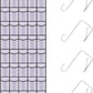 40 Mesh Pocket Over the Door Shoe Organizer,Hanging Shoe Rack for Closet Storage Holder for Dorm Room College Classroom Storag(White)