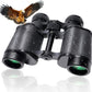 10x25 High Powered Binoculars for Adults, Waterproof Compact Binoculars with Low Light Vision for Bird Watching Hunting Football Games Travel Stargazing Cruise with Carrying Bag
