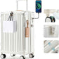 Joyway Carry On Luggage, Expandable Suitcase with Smart Cup Holder and USB Port, 20 IN Hardside Checked with TSA Lock Spinner Double Wheels, White