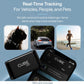 Cube GPS Tracker for Vehicles Assets Kids, Mini GPS Trackers for Dogs, Car Tracker Device: Real Time Worldwide Location SOS Pings Geo-Fencing + Rechargeable Battery Requires Subscription