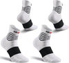 NEENCA Medical Compression Socks for Women & Men Circulation—2 Pairs, Ankle Compression Stockings for Pain Relief, Plantar Fasciitis, Swelling, Running, Nurses, Travel, Pregnancy, Flying. 20-30 mmHg