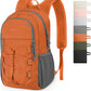ZOMFELT Hiking Backpack for Women Men, 15L Lightweight Packable Backpacks for Trip, Water Resistant Small Travel Backpack, Foldable daypack for Hiking, Walking, Cycling, Camping, Orange - Roamly