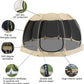 Alvantor Pop Up Screen House Gazebo with Mosquito Netting, Instant UV Resistant Sun Shelter for Patio & Backyard, Portable Canopy Tent for 2-10 Person