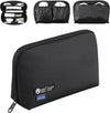 RIGHT AWAY Electronic Organizer,Waterproof Travel Accessories Storage, Tech Pouch for Cord, Power bank, Airpods, Daily Items