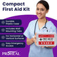 OSHA Compliant First Aid Kit - 10 Person, Type III, ANSI Class A Emergency Kit for Truck, Car, Construction Site - 111 Essential First Aid Supplies