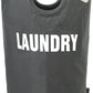 DOKEHOM 160L XX-Large Laundry Basket (7 Colors), Collapsible Laundry Bag, Foldable Laundry Hamper, Folding Washing Bin (Dark Grey, XXL)