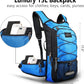 Insulated Hydration Pack Backpack with 3L BPA Free Leak-Proof Water Bladder, Keep Liquids Cool for Up to 5 Hours, Daypack for Hiking, Running, Cycling, Hunting, Climbing